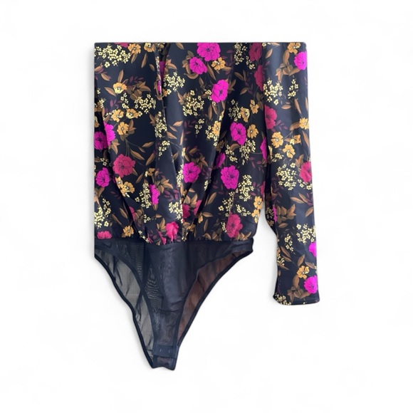 ASTR The Label Blondie Floral Print Bodysuit NWT - Picture 8 of 13